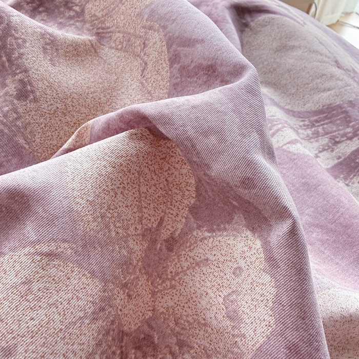 91家纺网 家纺一手货源 找家纺 黛妮雅 2026新款全棉印花床单款四件套（送买家秀）柔雾花语