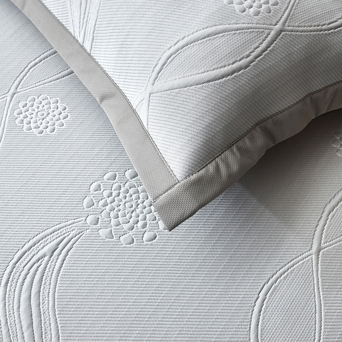 91家纺网 家纺一手货源 找家纺 库里梦家纺 2026新款轻奢高克重复合PE高分子凉席床笠三件套-芳菲 芳菲-灰色床笠款