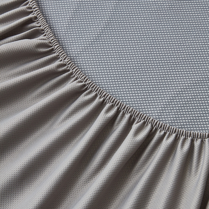 91家纺网 家纺一手货源 找家纺 库里梦家纺 2026新款轻奢高克重复合PE高分子凉席床笠三件套-芳菲 芳菲-绿色床笠款