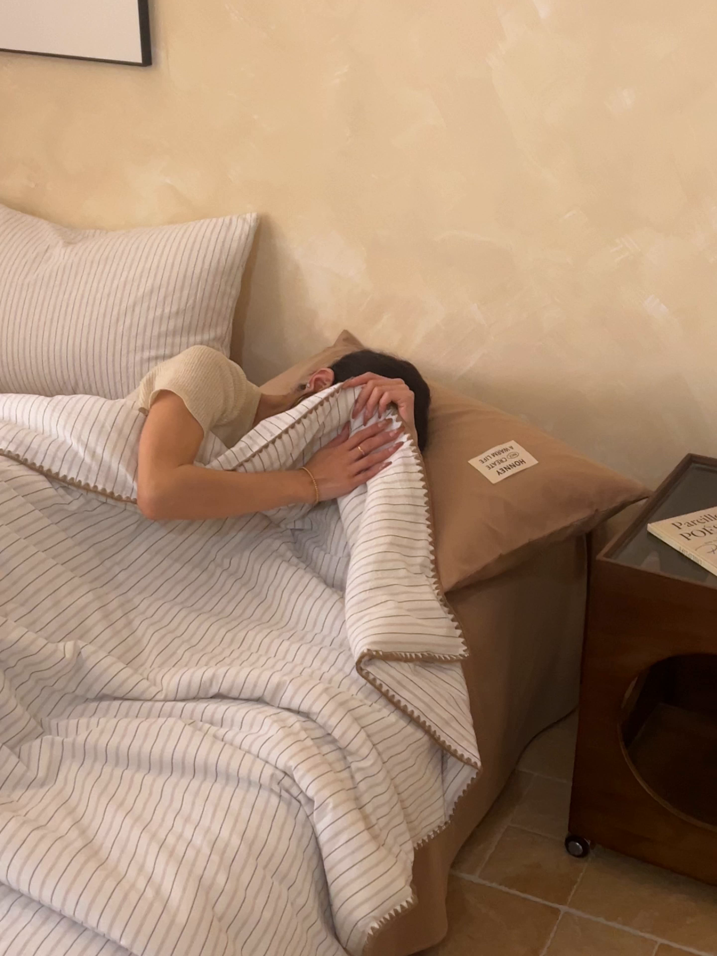 91家纺网 家纺一手货源 找家纺 晨曦家纺 2026新款INS博主风A类全棉色织水洗棉格子夏凉被棉花被夏被空调被四件套 心悦-条纹灰