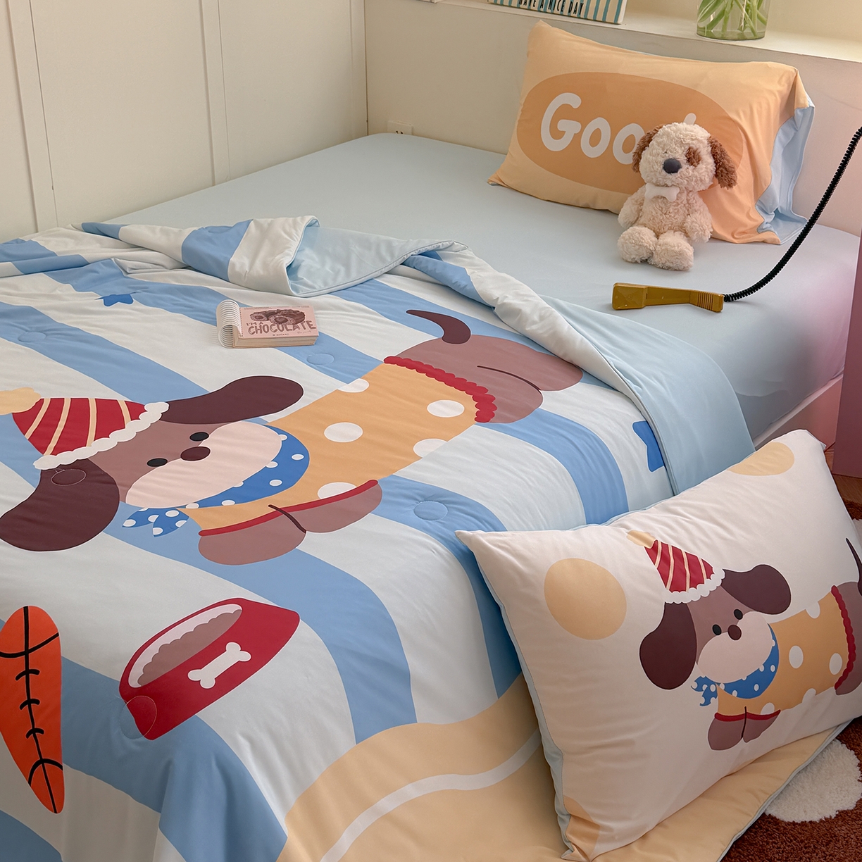 91家纺网 家纺一手货源 找家纺 （总）TT.one 塔塔家居 2026新款A类凉感大版数码印花夏被夏凉被空调被四件套