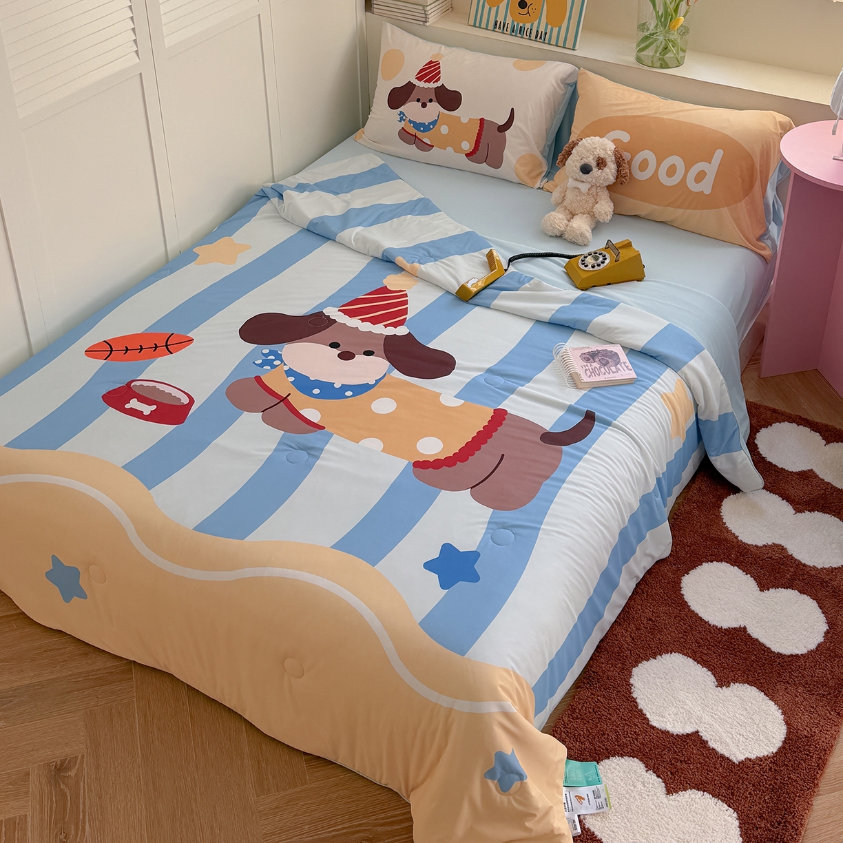 91家纺网 家纺一手货源 找家纺 （总）TT.one 塔塔家居 2026新款A类凉感大版数码印花夏被夏凉被空调被四件套