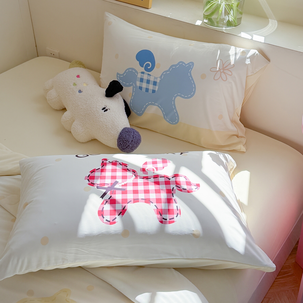 91家纺网 家纺一手货源 找家纺 TT.one 塔塔家居 2026新款A类凉感大版数码印花夏被夏凉被空调被四件套 马上幸运