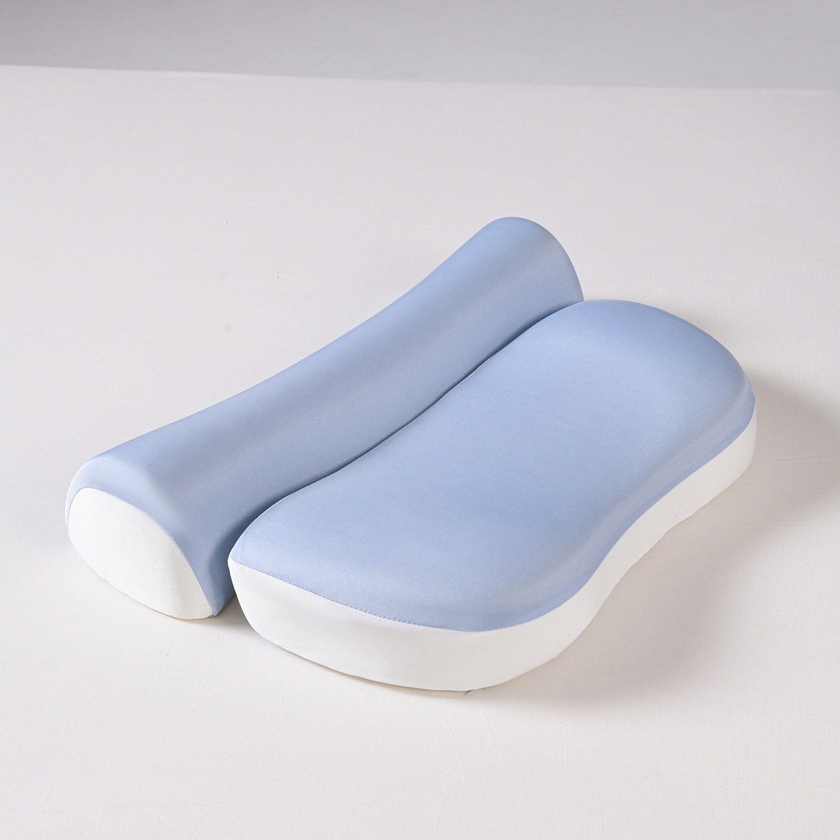 91家纺网 家纺一手货源 找家纺 （总）优芯选 2026新款零压助眠深睡牵引枕二合一组合款记忆棉枕枕头枕芯