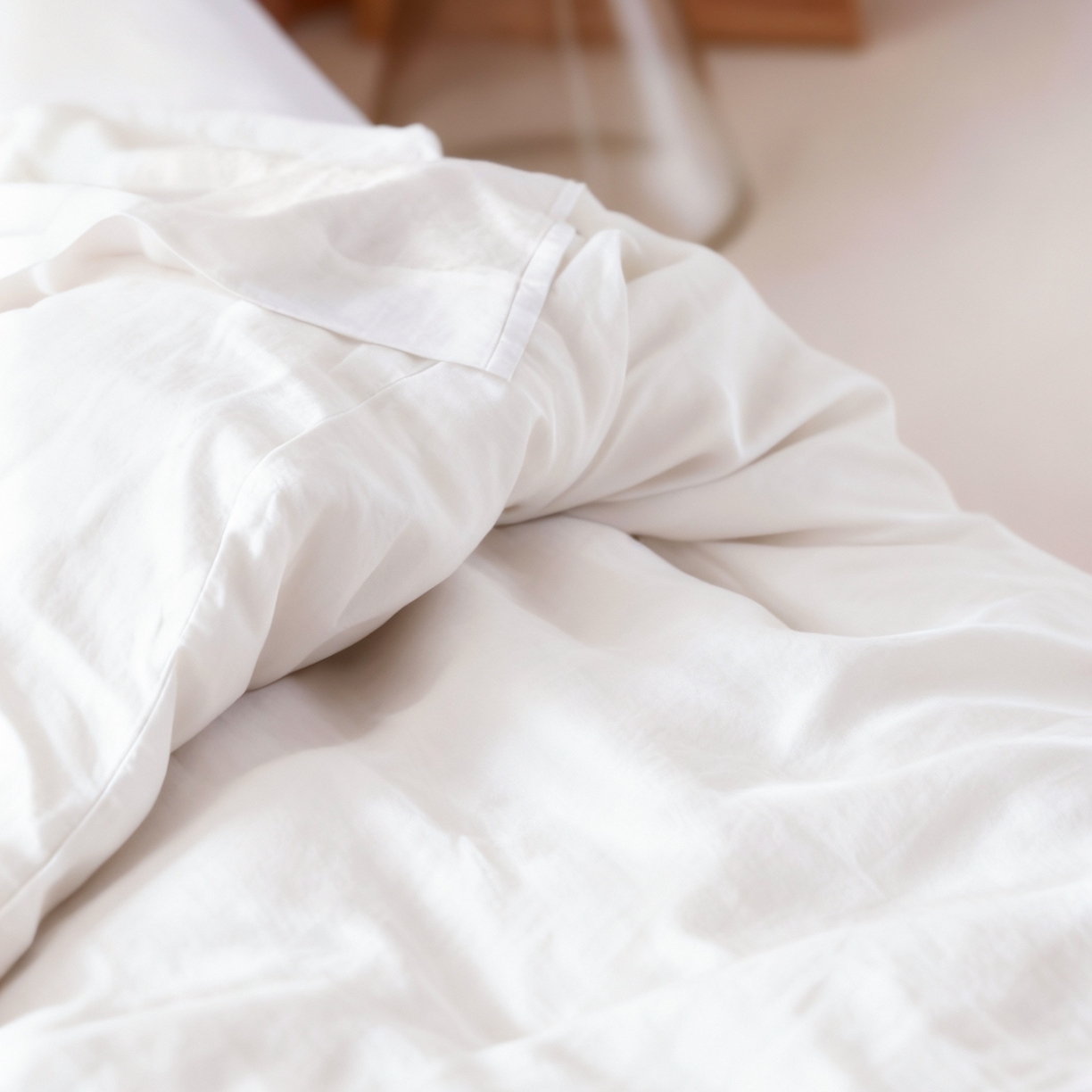 91家纺网 家纺一手货源 找家纺 原研家居 2026春夏新款60支水洗兰精天丝四件套 典雅白