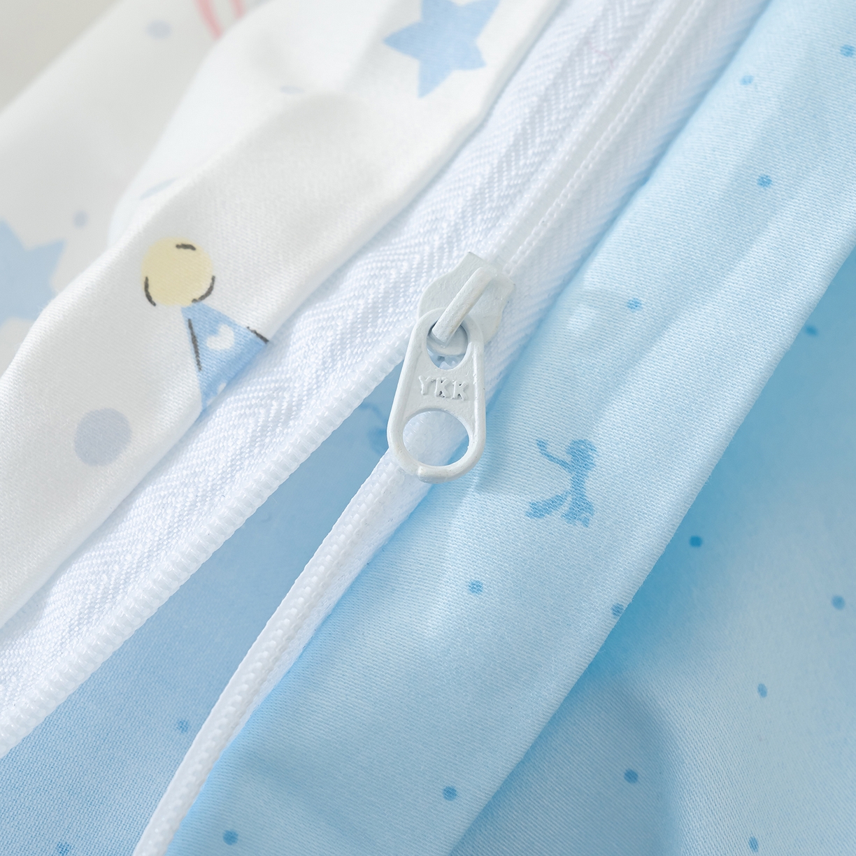 91家纺网 家纺一手货源 找家纺 良佐生活 2026新款A类60S全棉贡缎长绒棉学生三件套 2星语星愿