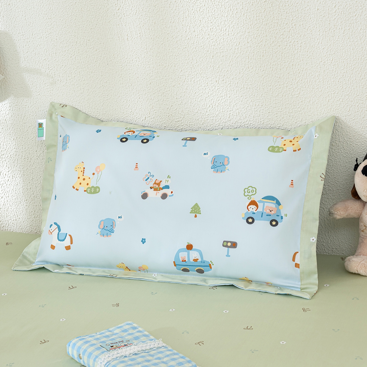 91家纺网 家纺一手货源 找家纺 良佐生活 2026新款A类60S全棉贡缎长绒棉学生三件套 8假日旅行