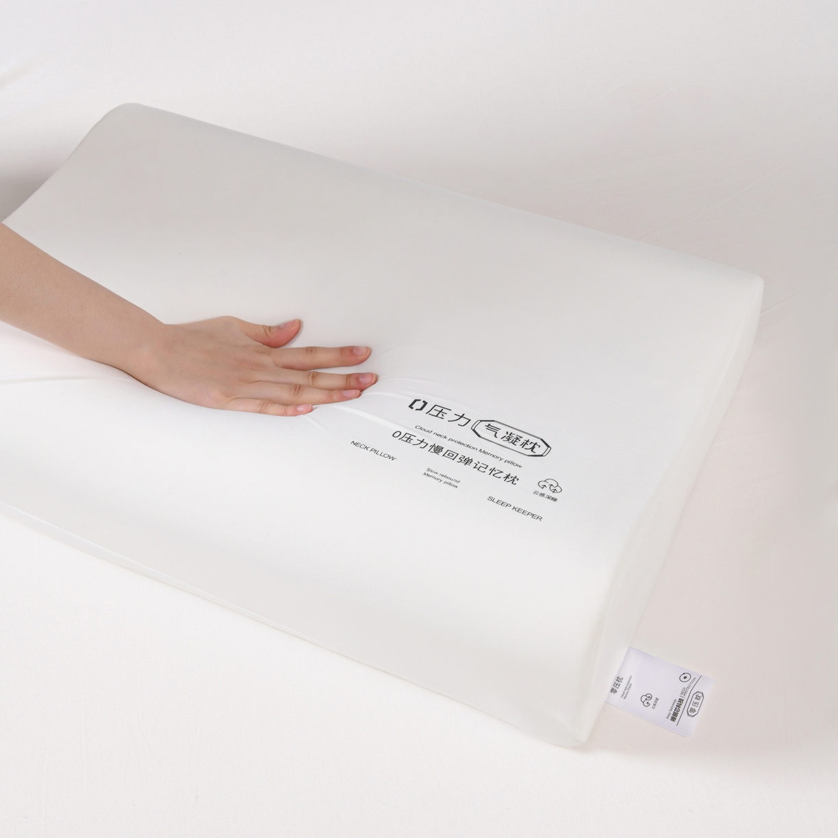 91家纺网 家纺一手货源 找家纺 优芯选 2026新款零压力慢回弹记忆枕深睡记忆棉护颈波浪枕枕头枕芯 零压力慢回弹记忆枕 40*60cm/只