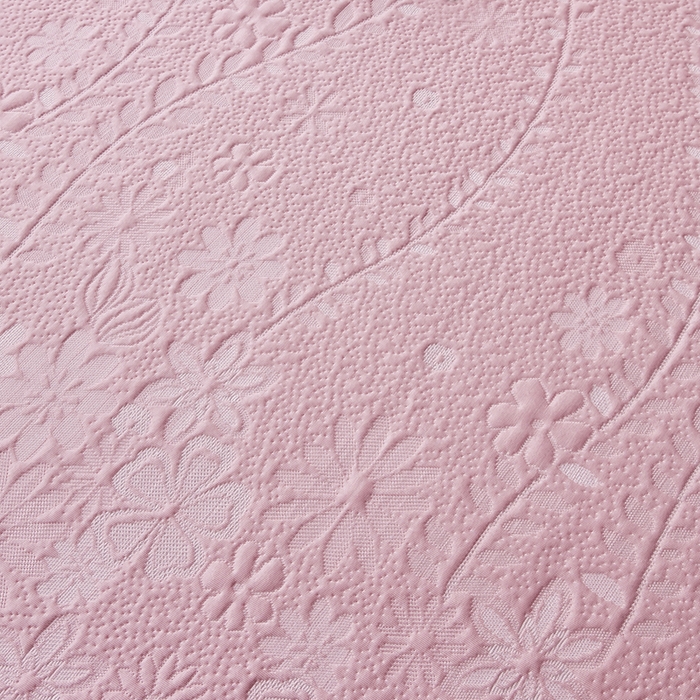 91家纺网 家纺一手货源 找家纺 库里梦家纺 2026新款轻奢高克重复合PE高分子凉席床笠三件套-简卉 简卉-粉色床笠款