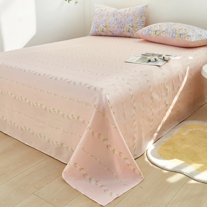 91家纺网 家纺一手货源 找家纺 黛妮雅 2026新款全棉印花床单款四件套（送买家秀）曼塔香