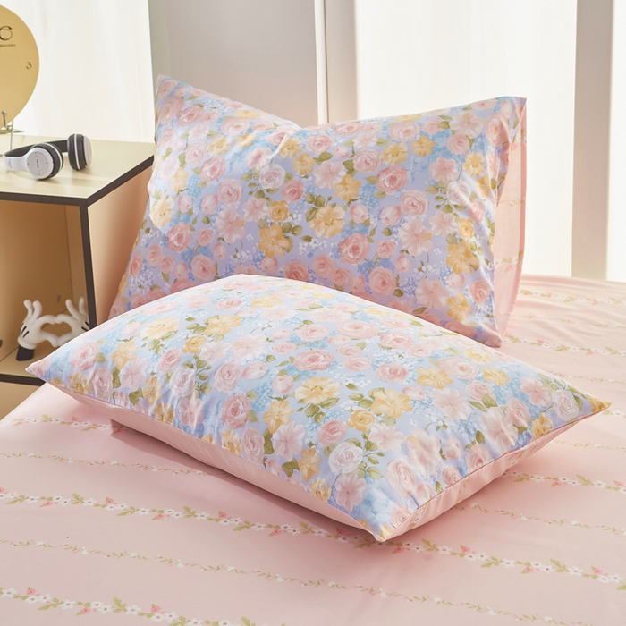 91家纺网 家纺一手货源 找家纺 黛妮雅 2026新款全棉印花床单款四件套（送买家秀）曼塔香