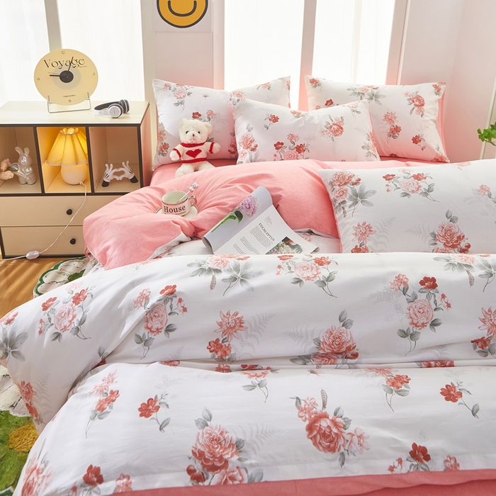 91家纺网 家纺一手货源 找家纺 黛妮雅 2026新款全棉印花床单款四件套（送买家秀）芳华