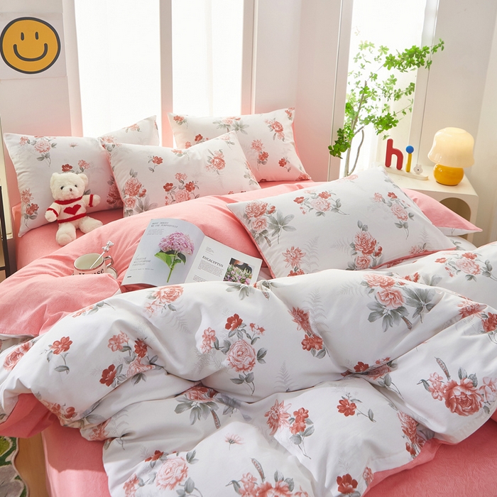 91家纺网 家纺一手货源 找家纺 黛妮雅 2026新款全棉印花床单款四件套（送买家秀）芳华