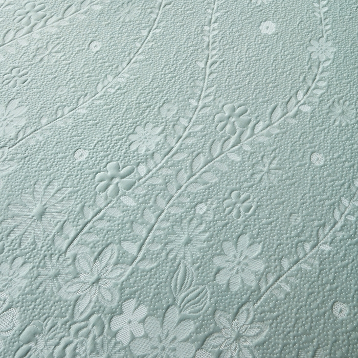 91家纺网 家纺一手货源 找家纺 库里梦家纺 2026新款轻奢高克重复合PE高分子凉席床笠三件套-简卉 简卉-绿色床笠款