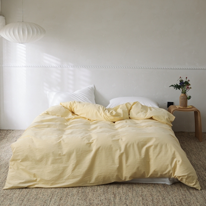 91家纺网 家纺一手货源 找家纺 （总）棉眠 2026新款调色盘水洗棉混搭单品系列-单被套