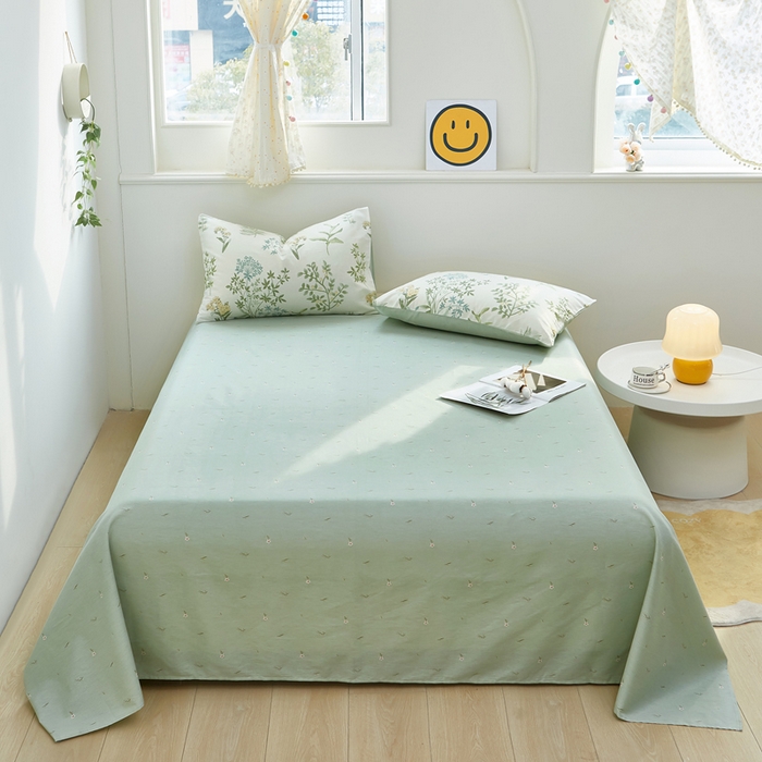 91家纺网 家纺一手货源 找家纺 黛妮雅 2026新款全棉印花床单款四件套（送买家秀）恋薇时节