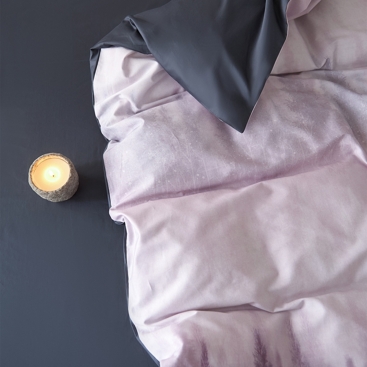 91家纺网 家纺一手货源 找家纺 （总）ONE TWO ONE 121 2026新款专版数码印花100s长绒棉纯棉全棉床上用品四件套-魔法城堡-紫