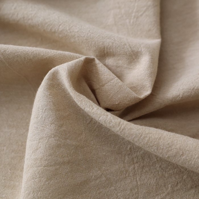 91家纺网 家纺一手货源 找家纺 棉眠 2026新款调色盘水洗棉混搭单品系列-单被套 卡其