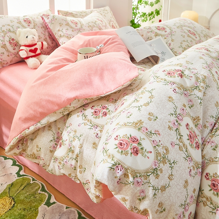 91家纺网 家纺一手货源 找家纺 黛妮雅 2026新款全棉印花床单款四件套（送买家秀）艾维斯