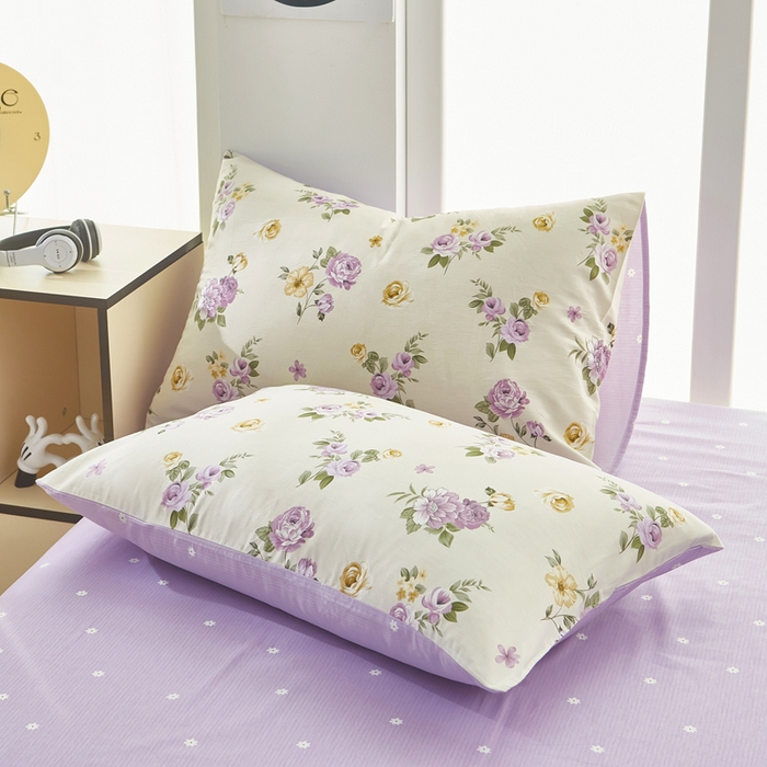 91家纺网 家纺一手货源 找家纺 黛妮雅 2026新款全棉印花床单款四件套（送买家秀）爱的花海