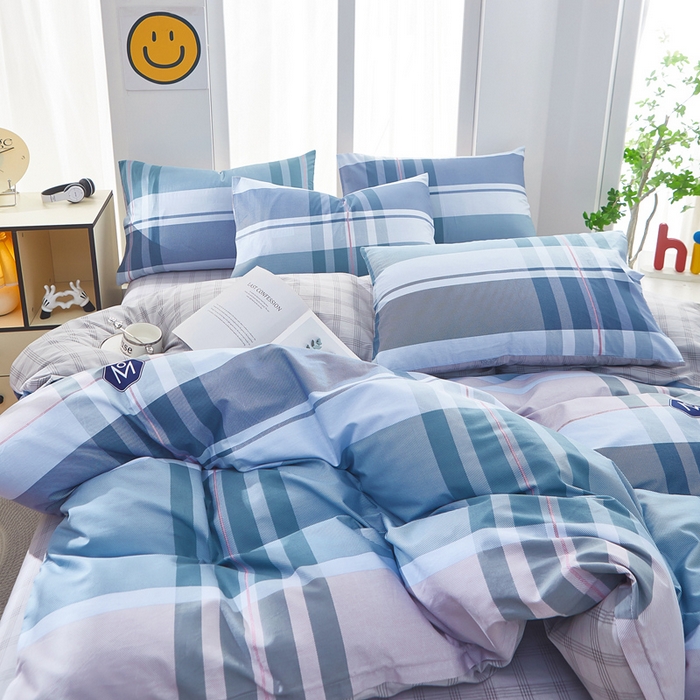 91家纺网 家纺一手货源 找家纺 黛妮雅 2026新款全棉印花床单款四件套（送买家秀）自由品格