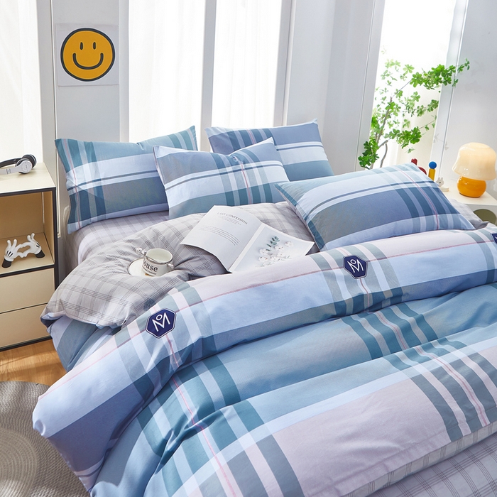 91家纺网 家纺一手货源 找家纺 黛妮雅 2026新款全棉印花床单款四件套（送买家秀）自由品格