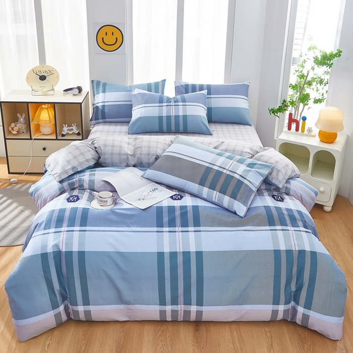 91家纺网 家纺一手货源 找家纺 黛妮雅 2026新款全棉印花床单款四件套（送买家秀）自由品格