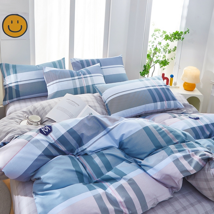 91家纺网 家纺一手货源 找家纺 黛妮雅 2026新款全棉印花床单款四件套（送买家秀）自由品格