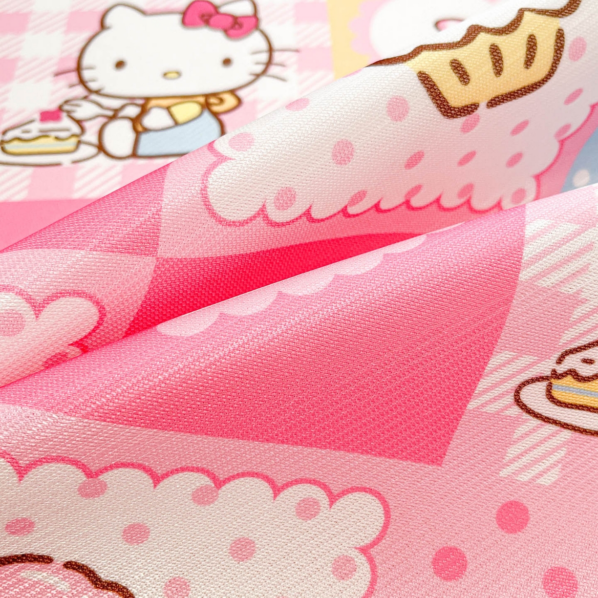 91家纺网 家纺一手货源 找家纺 暮思家居 2026新款三丽鸥正版授权数码印花A类可机洗1200D冰丝凉席三件套床笠款系列 床笠款-KT美乐蒂