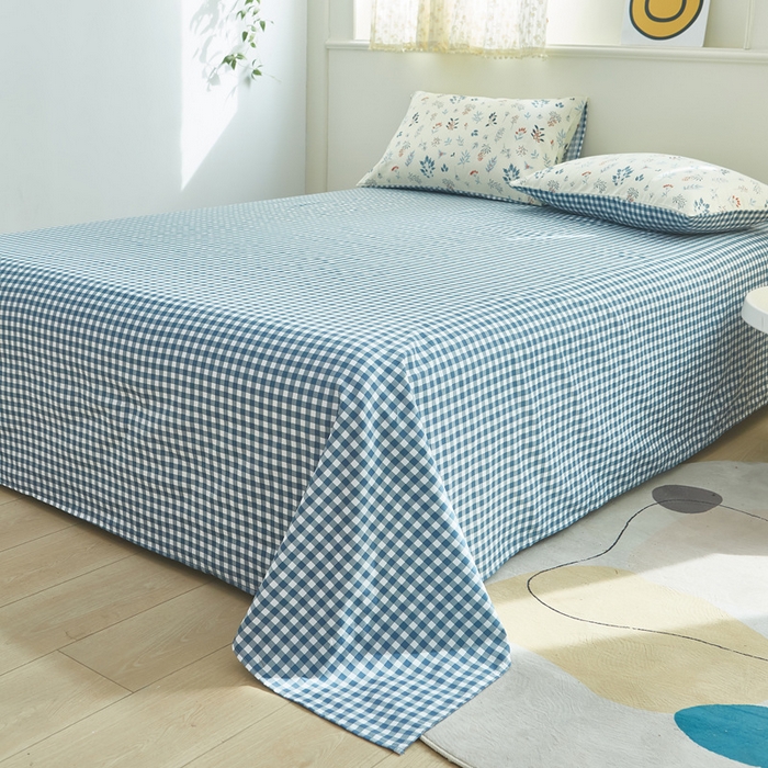 91家纺网 家纺一手货源 找家纺 黛妮雅 2026新款全棉印花床单款四件套（送买家秀）花田物语