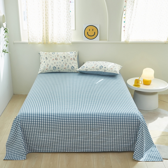 91家纺网 家纺一手货源 找家纺 黛妮雅 2026新款全棉印花床单款四件套（送买家秀）花田物语