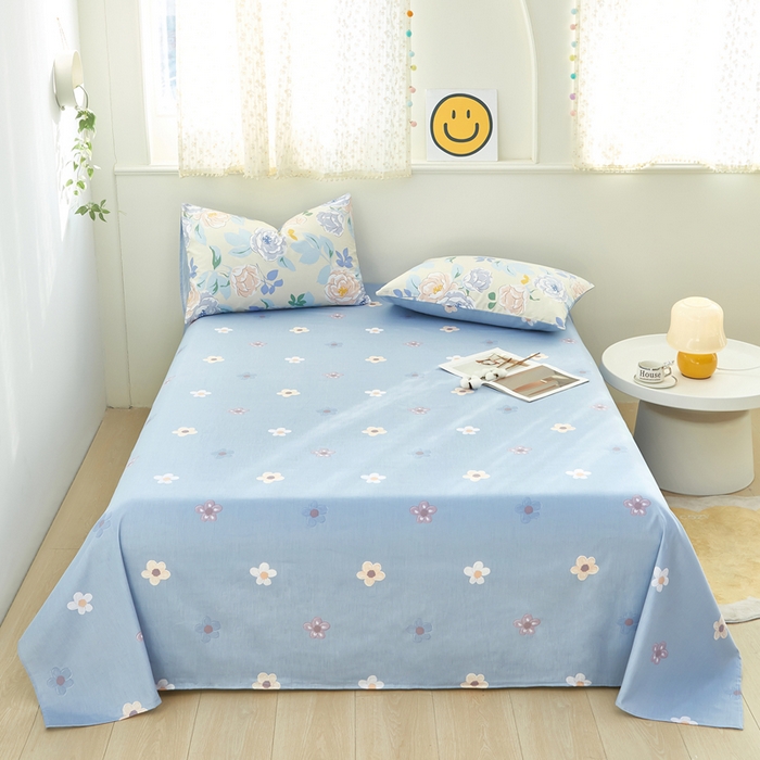 91家纺网 家纺一手货源 找家纺 黛妮雅 2026新款全棉印花床单款四件套（送买家秀）北国之春