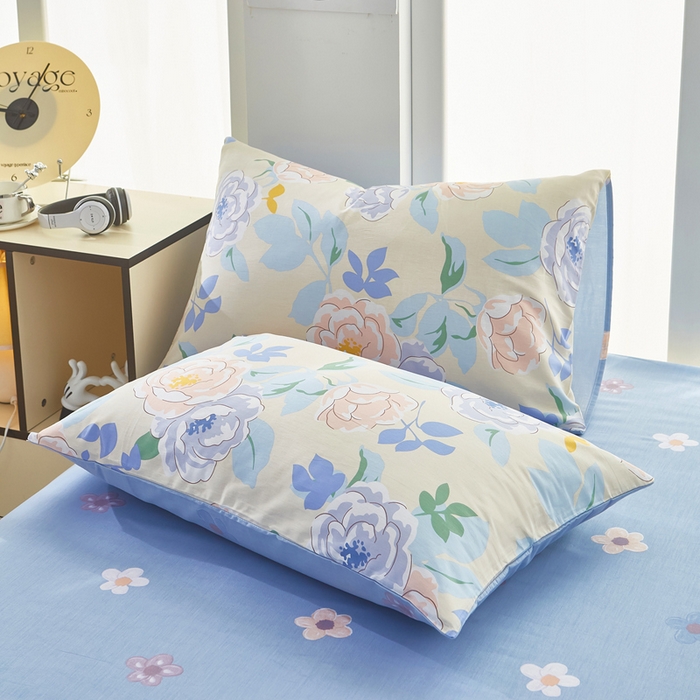 91家纺网 家纺一手货源 找家纺 黛妮雅 2026新款全棉印花床单款四件套（送买家秀）北国之春