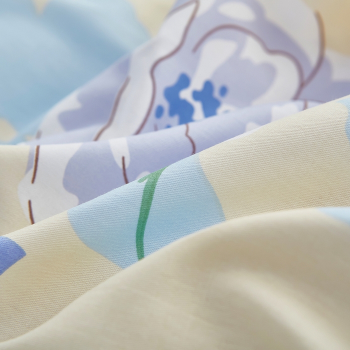 91家纺网 家纺一手货源 找家纺 黛妮雅 2026新款全棉印花床单款四件套（送买家秀）北国之春