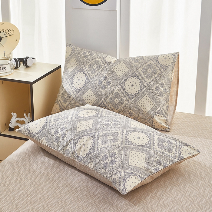 91家纺网 家纺一手货源 找家纺 黛妮雅 2026新款全棉印花床单款四件套（送买家秀）凡尔赛