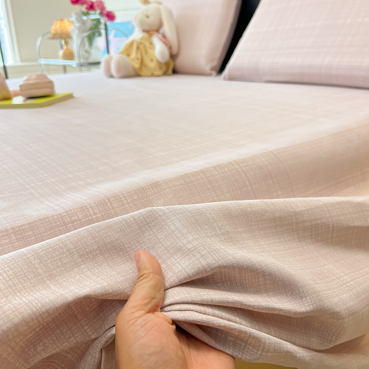 91家纺网 家纺一手货源 找家纺 （总）韩巢家纺 2026新款老粗布床单凉席席子床单单件