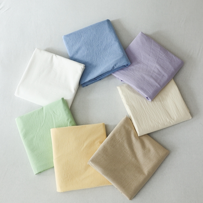 棉眠 2026新款调色盘水洗棉混搭单品系列-单床单 组合图