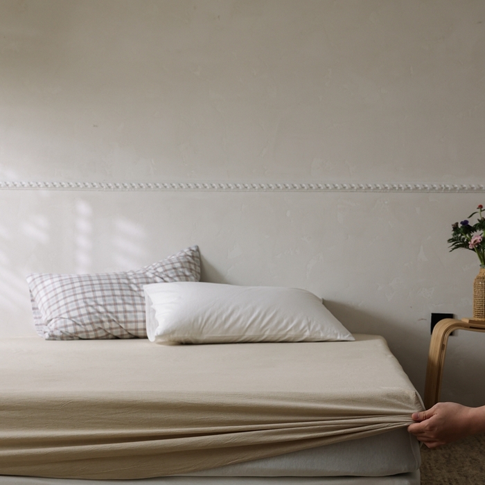 91家纺网 家纺一手货源 找家纺 （总）棉眠 2026新款调色盘水洗棉混搭单品系列-单床笠