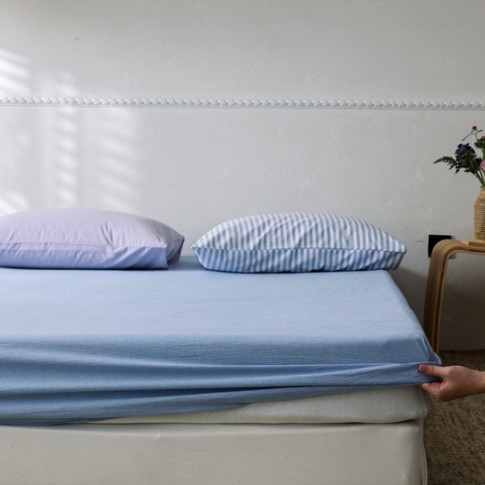 91家纺网 家纺一手货源 找家纺 （总）棉眠 2026新款调色盘水洗棉混搭单品系列-单床笠