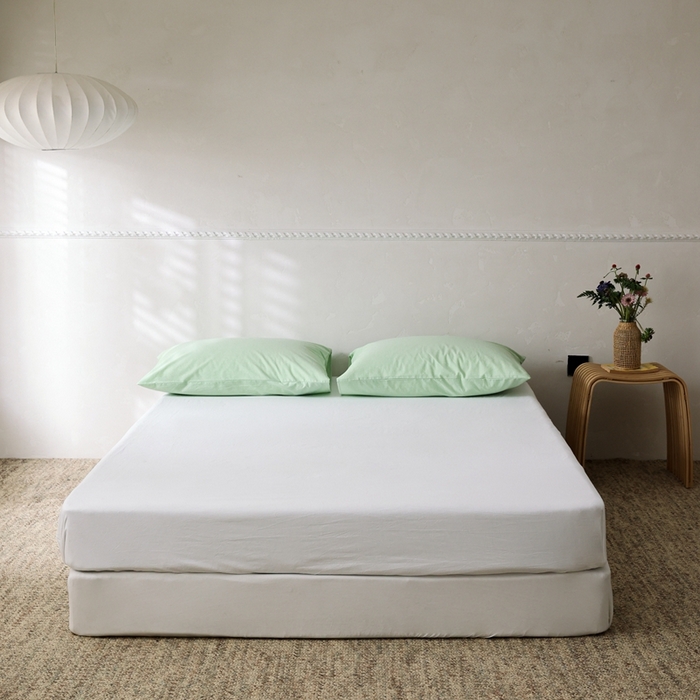 91家纺网 家纺一手货源 找家纺 （总）棉眠 2026新款调色盘水洗棉混搭单品系列-单床笠