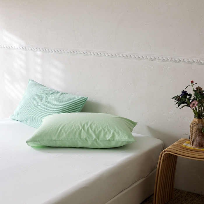 91家纺网 家纺一手货源 找家纺 （总）棉眠 2026新款调色盘水洗棉混搭单品系列-单床笠