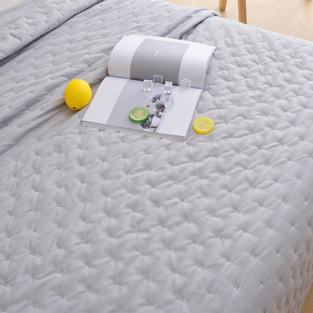 91家纺网 家纺一手货源 找家纺 （总）美丽折家纺 2026新款A类水洗棉夏被