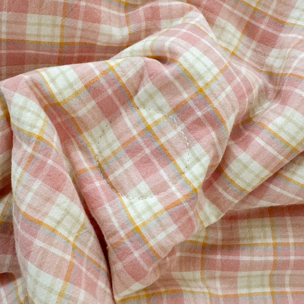 91家纺网 家纺一手货源 找家纺 雯雨家纺 2026新款A类全棉色织里外全棉夏被 朵拉粉