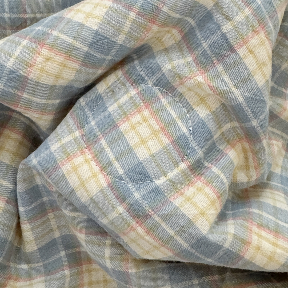 91家纺网 家纺一手货源 找家纺 雯雨家纺 2026新款A类全棉色织里外全棉夏被 朵拉兰