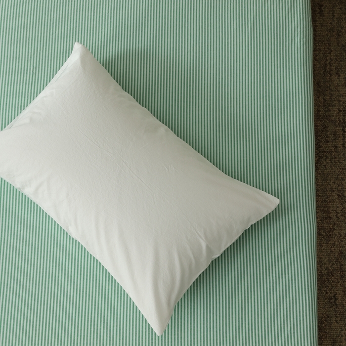 91家纺网 家纺一手货源 找家纺 棉眠 2026新款调色盘水洗棉混搭单品系列-单枕套 白