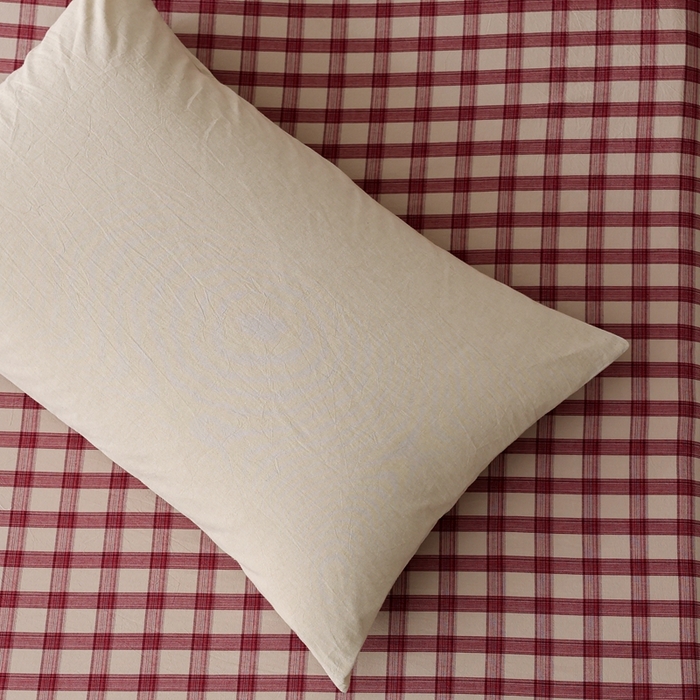 91家纺网 家纺一手货源 找家纺 棉眠 2026新款调色盘水洗棉混搭单品系列-单枕套 卡其