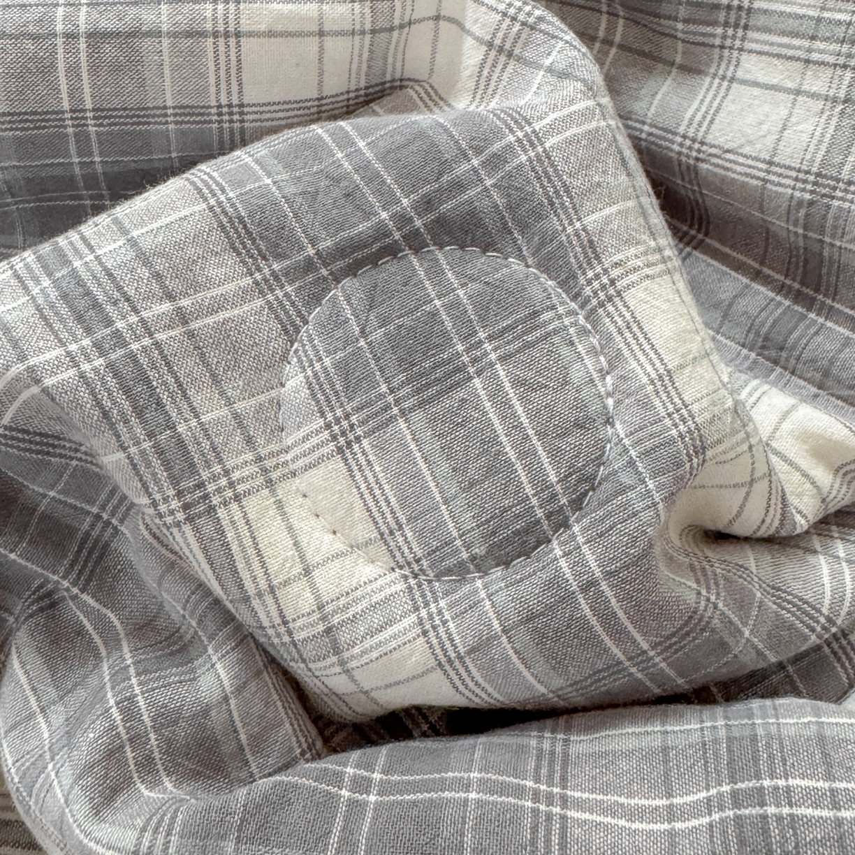 91家纺网 家纺一手货源 找家纺 雯雨家纺 2026新款A类全棉色织里外全棉夏被 光年灰