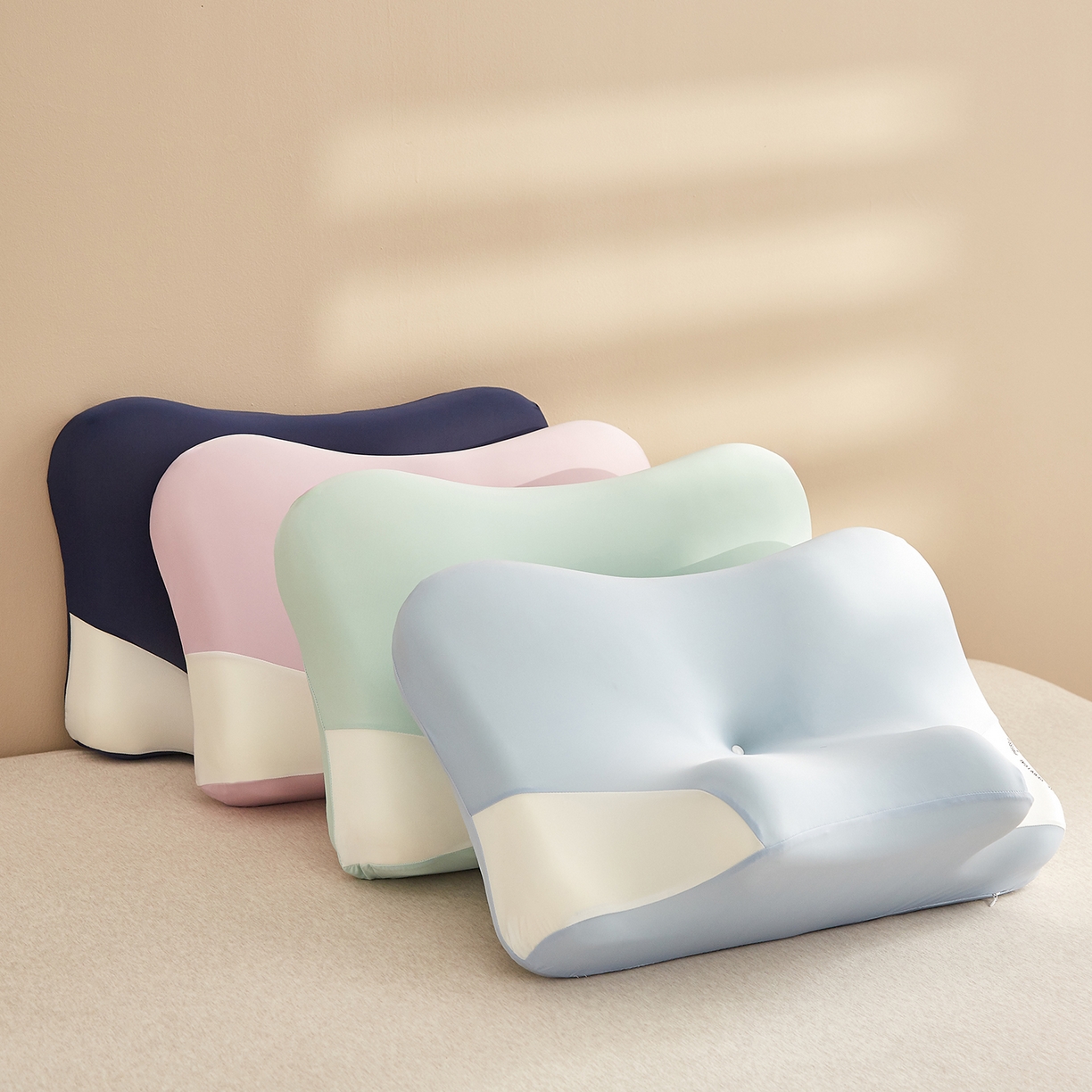 91家纺网 家纺一手货源 找家纺 （总）珍贝家纺 2026新款跨境出口外贸记忆棉多功能慢回弹趴枕睡眠趴睡枕头枕芯