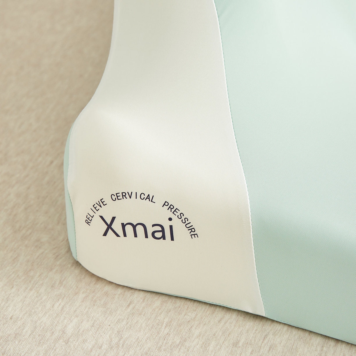 91家纺网 家纺一手货源 找家纺 珍贝家纺 2026新款跨境出口外贸记忆棉多功能慢回弹趴枕睡眠趴睡枕头枕芯 午睡趴枕-冰激凌绿