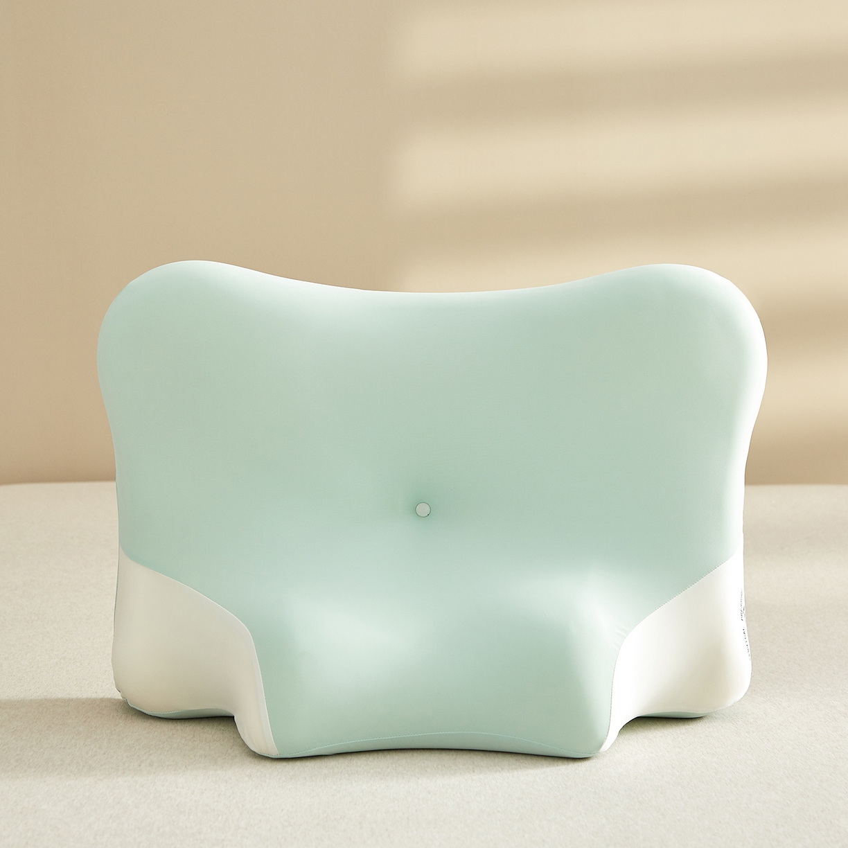 91家纺网 家纺一手货源 找家纺 珍贝家纺 2026新款跨境出口外贸记忆棉多功能慢回弹趴枕睡眠趴睡枕头枕芯 午睡趴枕-冰激凌绿